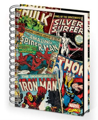 Zápisník Marvel - Comics Montage A5