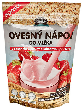Samantha Ovesný nápoj s jahodovou příchutí 200 g