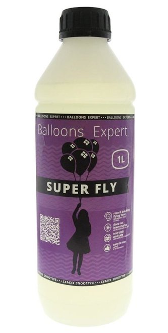 SuperFly - Gel pro delší výdrž helia v balonku 1 l