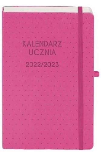 Kalendarz 2022/2023 A5 Ucznia TDW różowy