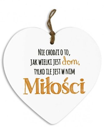 Zawieszka Serce 10-Ile miłości