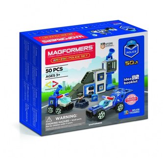 Magformers Zestaw policyjny 50el