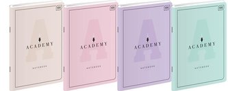 Zeszyt A5/60K linia Academy Pastel (10szt) Zeszyt A5/60K linia Academy Pastel (10szt)