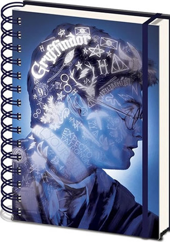 Zápisník Harry Potter - 3D Portrait A5