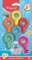 Voskovky MAPED "COLOR`PEPS Baby Crayons", 6 ks