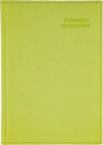 Kalendarz naucz. 2022/2023 A5 tyg. Vivella Seledyn