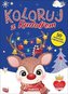 Koloruj z Rudolfem z naklejkami
