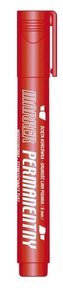 Marker pernamentny czerwoni KM101-CS (12szt)