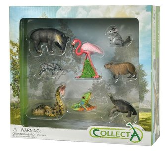 Dzikie zwierzęta zestaw 8 el.