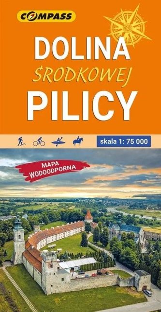 Dolina Środkowej Pilicy. Mapa turystyczna 1:75 000