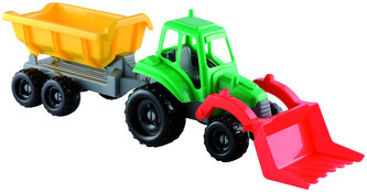 Traktůrek s vlekem 25 cm