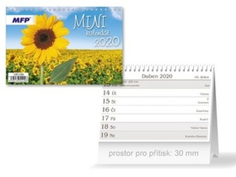 Mini - stolní kalendář 2020