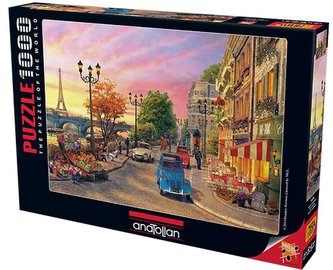 Puzzle 1000 Paryż o zachodzie słońca