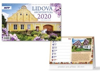 Lidová architektura - stolní kalendář 2020