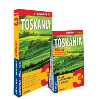 Comfort! map Toskania 3w1 przewod. + atlas + mapa