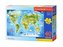 Puzzle 40 maxi - Mapa świata CASTOR