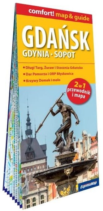 Comfort! map Gdańsk, Gdynia, Sopot 2w1