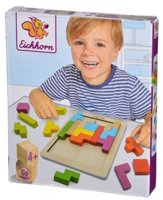 EH Drewniana gra Dopasowanie kształtów