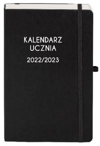 Kalendarz 2022/2023 A5 Ucznia TDW czarny