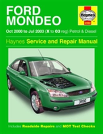 Ford Mondeo Petrol & Diesel (Oct 00 - Jul 03) X To 03