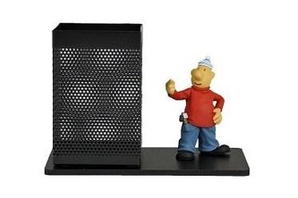 Przybornik biurkowy z figurką: Mat (Sąsiedzi)