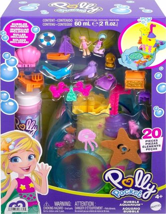 Polly Pocket. Bąbelkowe akwarium: zestaw
