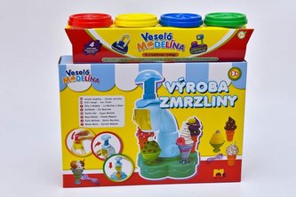 Výroba zmrzliny s náhradní modelínou