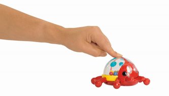 Chrastící vystřelovací beruška, 8 cm