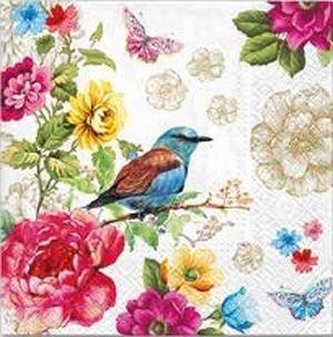 Serwetki Rajski ptak 33x33cm 20szt