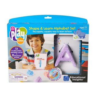 Playfoam, Masa Piankowa, Zestaw do Nauki Alfabetu Playfoam, Masa Piankowa, Zestaw do Nauki Alfabetu