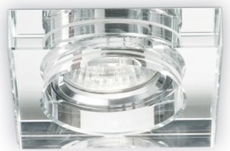 BODOVÉ STROPNÍ SVÍTIDLO BLUES FI1 SQUARE TRASPARENTE 114019