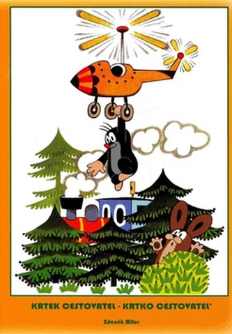 Omalovánky A4 Krtek cestovatel zimní, 21x29cm