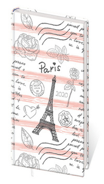 Diář 2020 A6 LYRA týdenní Paris