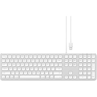 Satechi Aluminum keyboard s číselnou klávesnicí US stříbrná