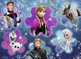 Ledové království  300d XXL