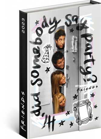 Týdenní magnetický diář Přátelé 2023