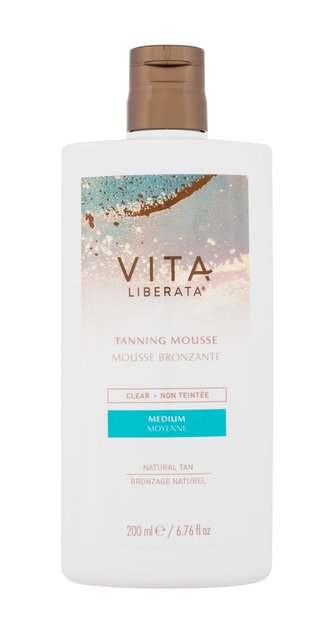 Vita Liberata Tanning Mousse Samoopalovací přípravek Clear 200 ml Medium pro ženy