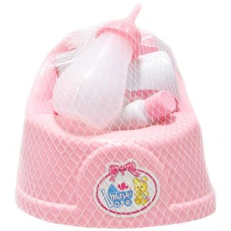 Nocnik z akcesoriami dla lalki