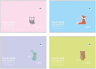 Papier kolorowy samoprzylepny B4 BB Kids (10szt)