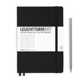 LEUCHTTURM1917 blok A5, černý, linky 300612