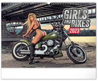Girls & Bikes 2023 - nástěnný kalendář