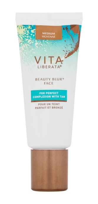Vita Liberata Beauty Blur Podklad pod makeup Face For Perfect Complexion With Tan 30 ml Medium pro ženy
