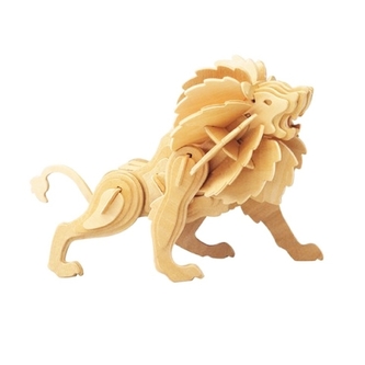 3D Drevené puzzle - Lev