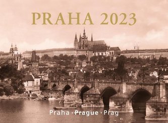 Nástěnný kalendář Praha | Prague | Prag 2023