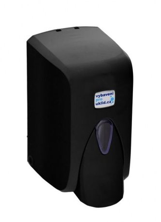 Dávkovač mýdla na dolévání 500 ml - černý