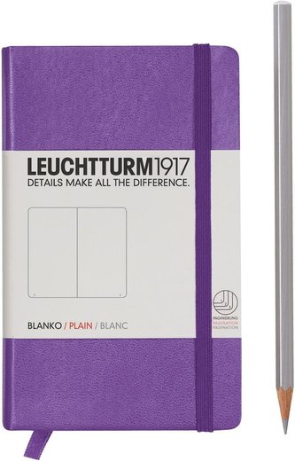 LEUCHTTURM1917 blok A6, lavender, linky 338736