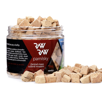 RAW RAW Freeze Dried pamlsky Hovězí játra 45g