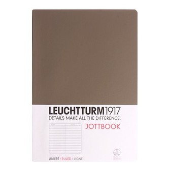 LEUCHTTURM1917 JOTTBOOK MEDIUM (A5), linky, Taupe 341545