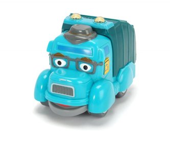 Statečná autíčka Čestmír Čistič popelářské auto