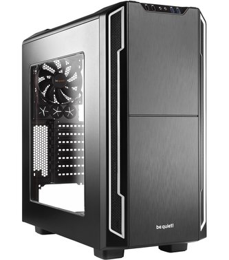Be quiet! skříň SILENT BASE 600 / MidT / bez zdroje / 2x USB2.0 + 2x USB3.0 / průhledná bočnice / stříbrná